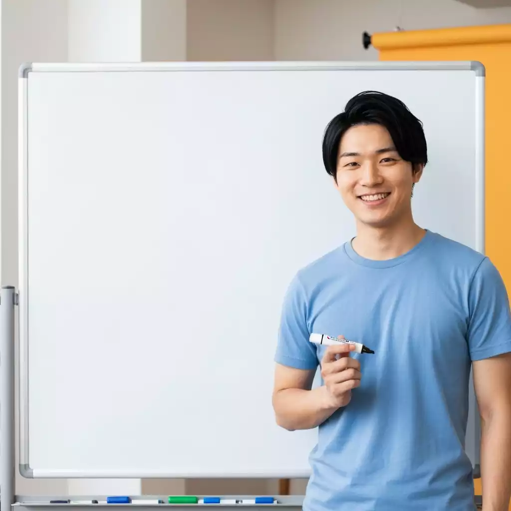 Timeline board with key dates for Beach Elementary's future decisions