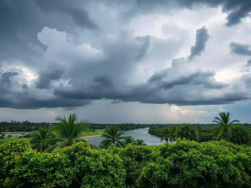 Fort Myers: Scattered Showers Ahead