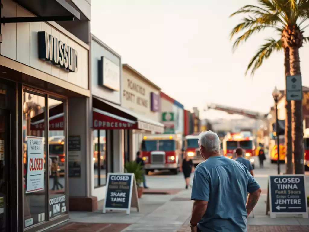 Fort Myers Fire Affects Local Economy