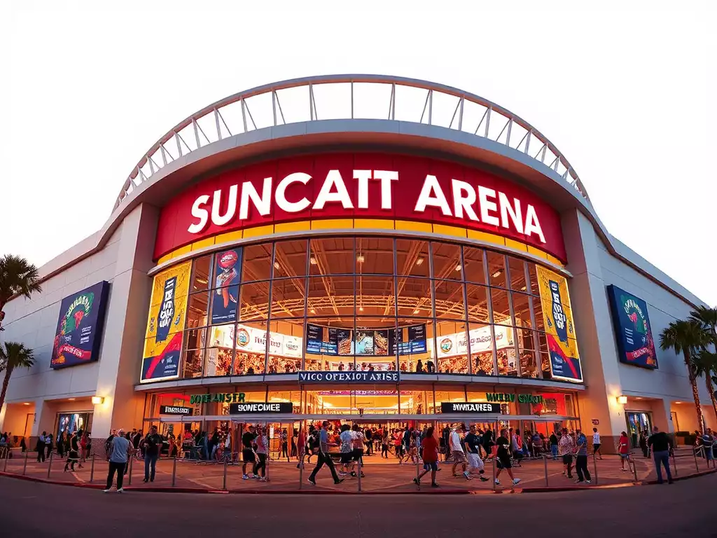 Sports Events at Suncoast Arena