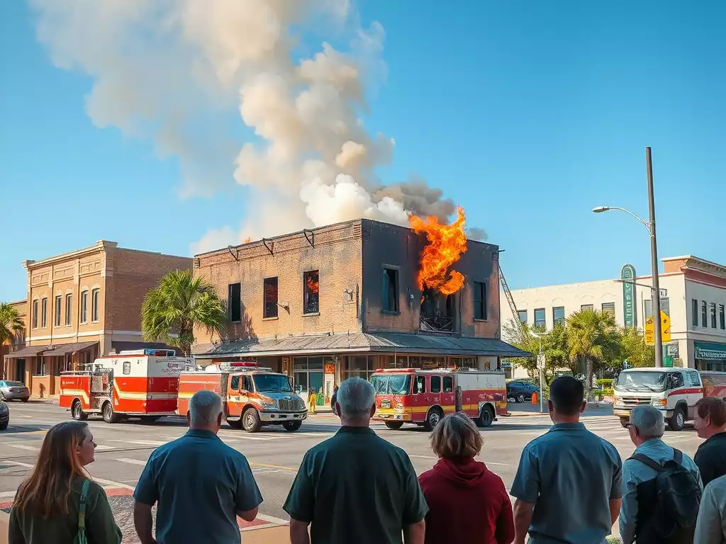 Downtown Fire Affects Local Economy