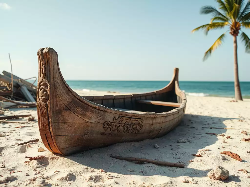 Ancient Canoe Found Post-Hurricane Ian